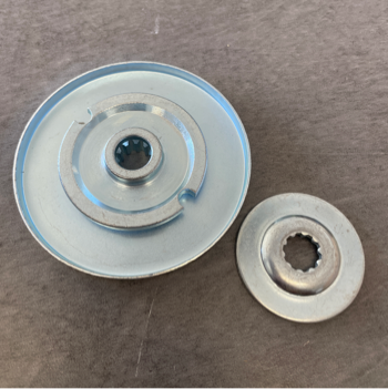 [55-1259  /  	4137 710 3800] ARANDELA CENTRADO CODO STIHL FS80, 120, FR400, 450, 480 (80X51X10X12X10Tmm)