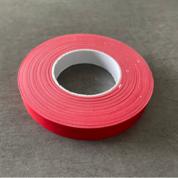 [3785] CINTA ATADORA ROJA PVC 0,25MM X 16 METROS