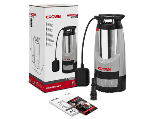 [CT35046F] ELECTRO BOMBA SUMERGIBLE CROWN 1200W