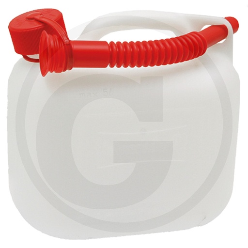 [50099052] GARRAFA DE COMBUSTIBLE TRANSPARENTE 5 LITROS