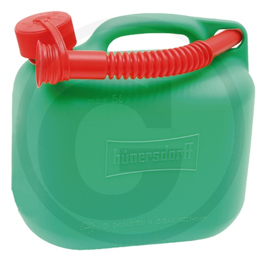 [50099056] GARRAFA DE COMBUSTIBLE 5 LITROS (VERDE)