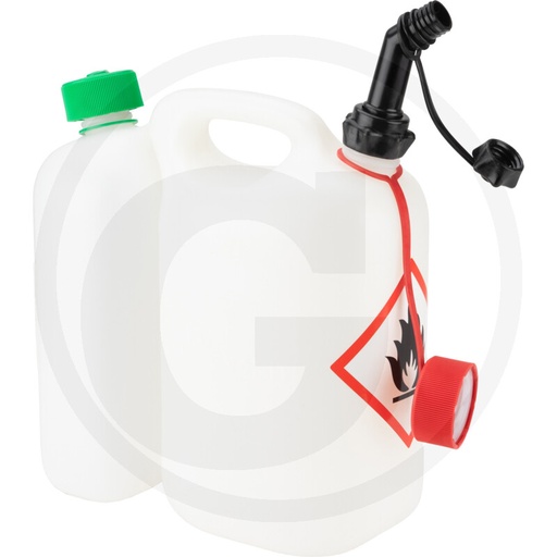 [32270123] GARRAFA DOBLE MOTOSIERRAS - 5,5LITROS COMBUSTIBLE & 3 LITROS ACEITE