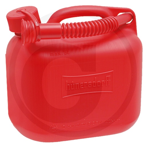 [50099053] GARRAFA DE COMBUSTIBLE 5 LITROS (ROJO)