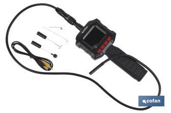 [09514315] Cámara de inspección con TFT-LCD en color | Medidas de 2,4" | Longitud: 0,8 mm