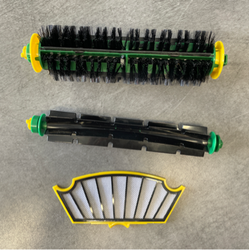 [KIT-R] KIT 2 CEPILLOS INFERIORES Y FILTRO 500 SERIES